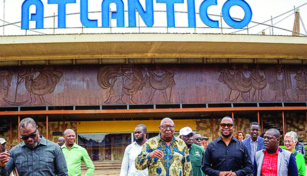 Visita do Ministro da Cultura aos Cinemas de Luanda