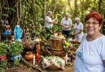 Célia Ferraz Albertini: uma trajetória de 52 anos dedicada à Umbanda e à espiritualidade